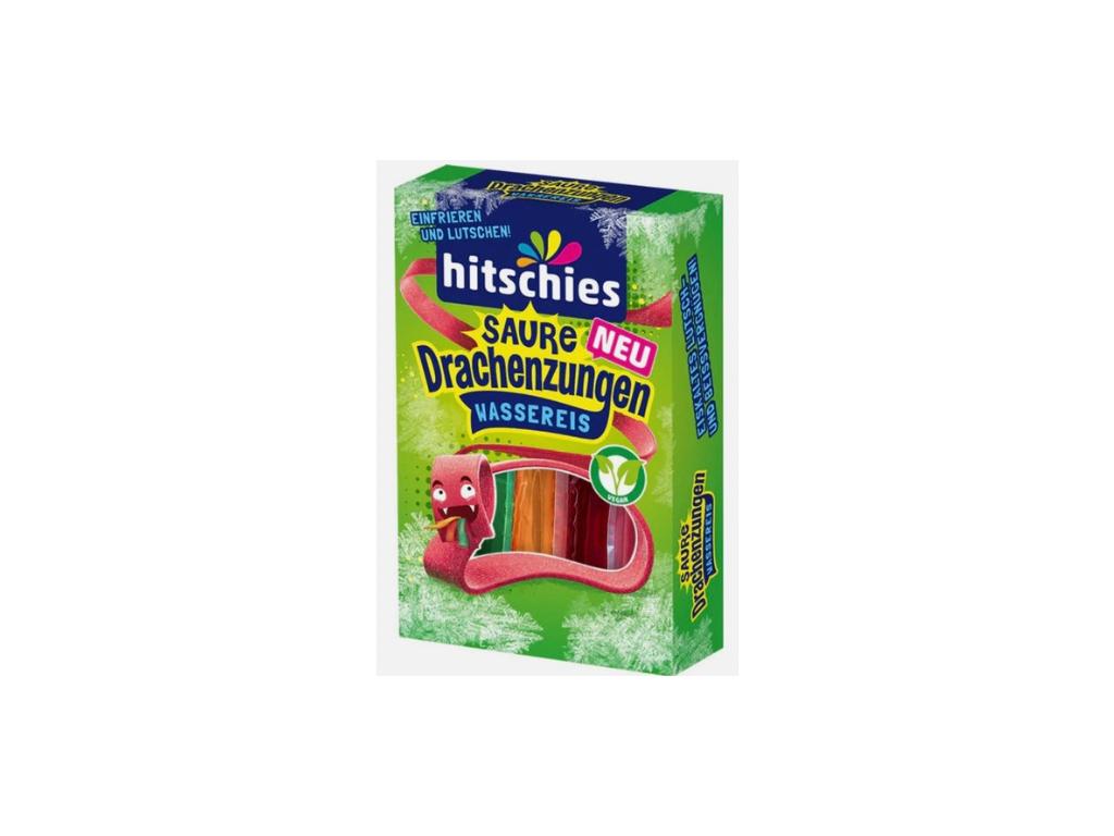 Hitschies Sour Dragon Tongues Water Ice 10 x 40 ml – Vegan Water Ice
