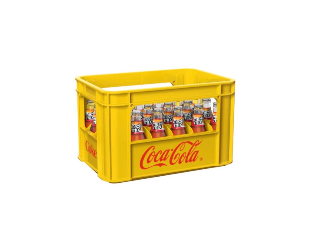 Mezzo Mix Cola-Orange – 24 × 0,2 l Glas-Mehrweg