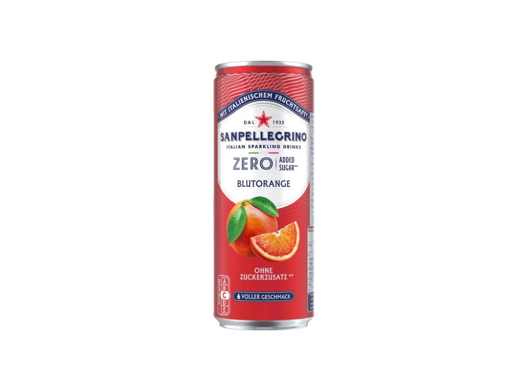 Sanpellegrino Blutorange Zero 0,33 l Einzeldose
