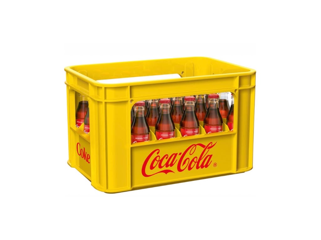 Coca-Cola Original Taste – 24 × 0,2 l Glas-Mehrweg