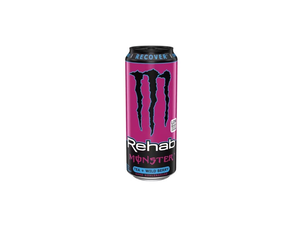 Monster Rehab Wild Berry – 500 ml Dose