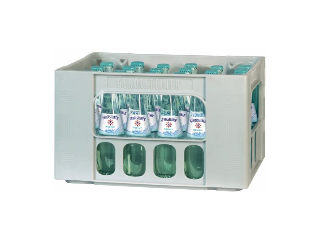Gerolsteiner Medium – 24 × 0,25 l Glas-Mehrweg
