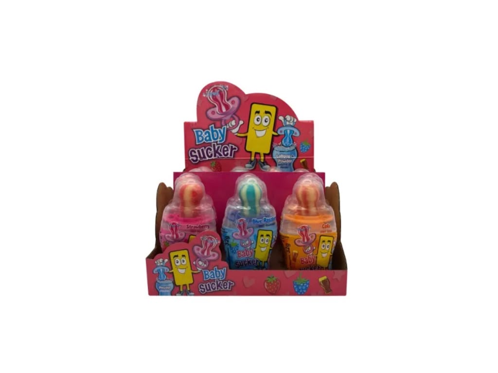 Baby Sucker Candy Lollipop Mix 12 x 32 g Großpackung