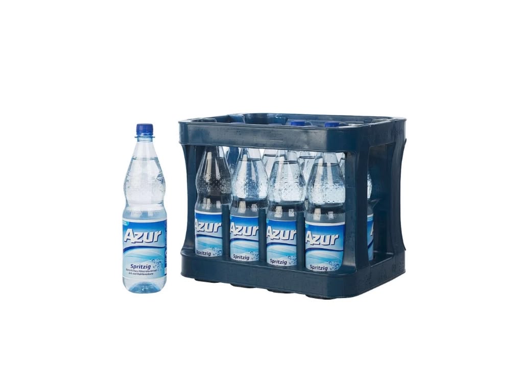 AZUR Spritzig – 12 × 1 l PET-Mehrweg