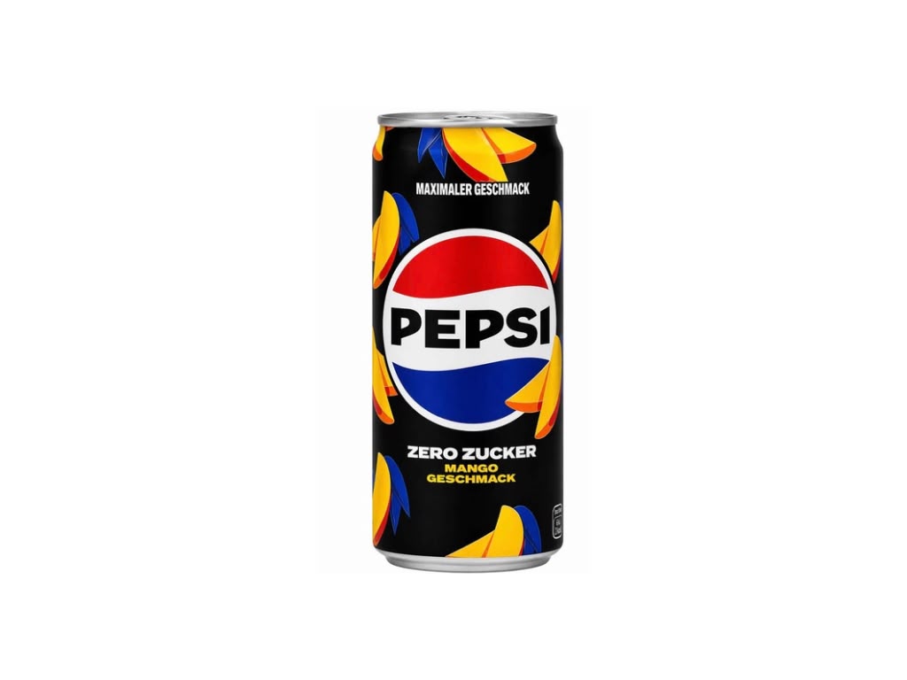 Pepsi Zero Zucker Mango 0,33 l Einzeldose