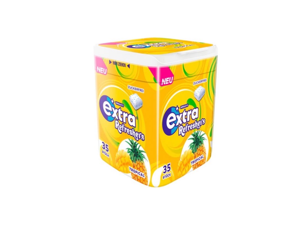 EXTRA Refreshers Tropical – 35 Stück Dose