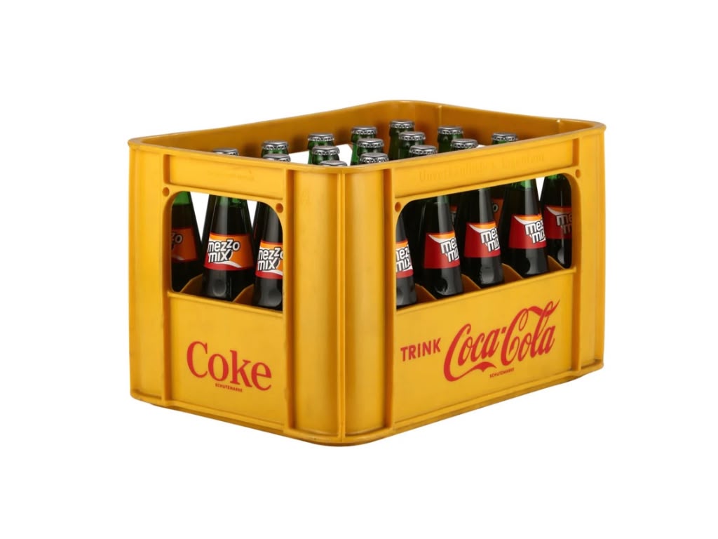 Mezzo Mix Cola-Orange – 24 × 0,33 l Glas-Mehrweg