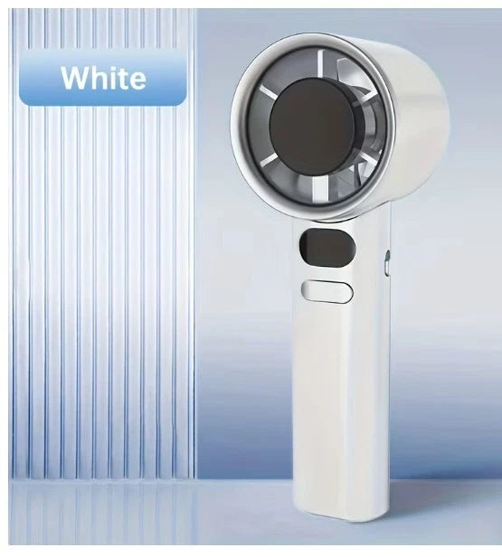 Aufladbarer Ventilator Leise Mini Handventilator Tragbarer Fan Lüfter